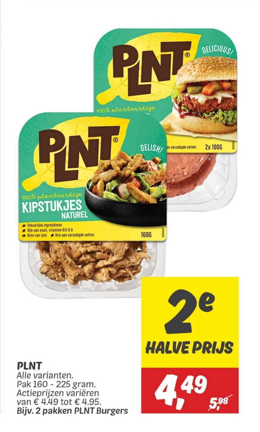 Dekamarkt PLNT Alle varianten. aanbieding