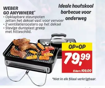 Dekamarkt WEBER GO ANYWHERE* aanbieding