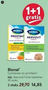 Etos Bional aanbieding