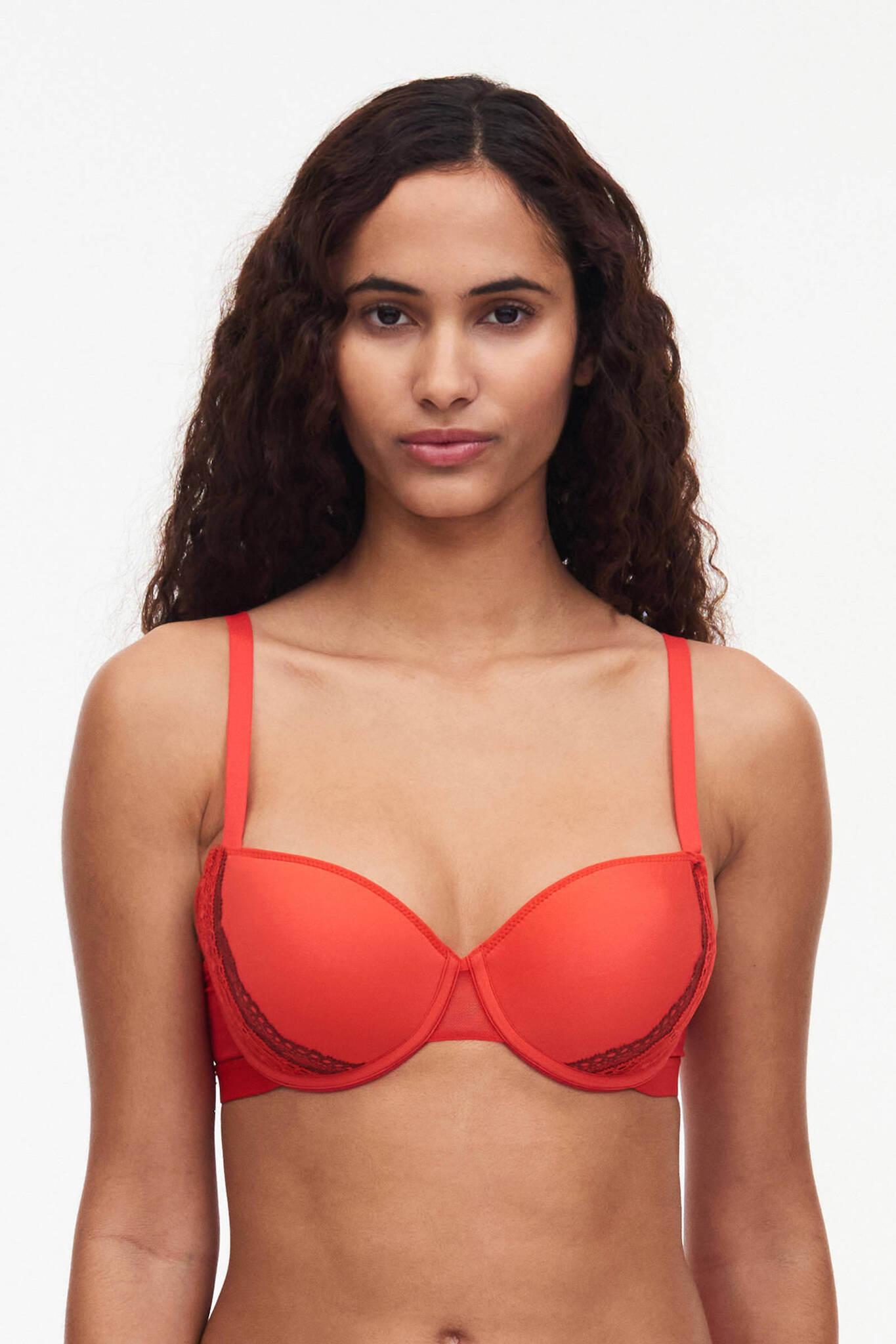 Wehkamp Passionata voorgevormde beugelbh neela rood/bruin aanbieding