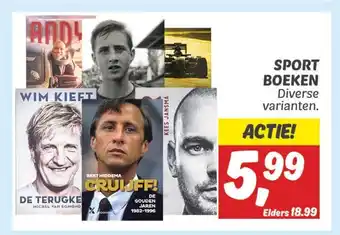 Dekamarkt SPORT BOEKEN Diverse varianten aanbieding