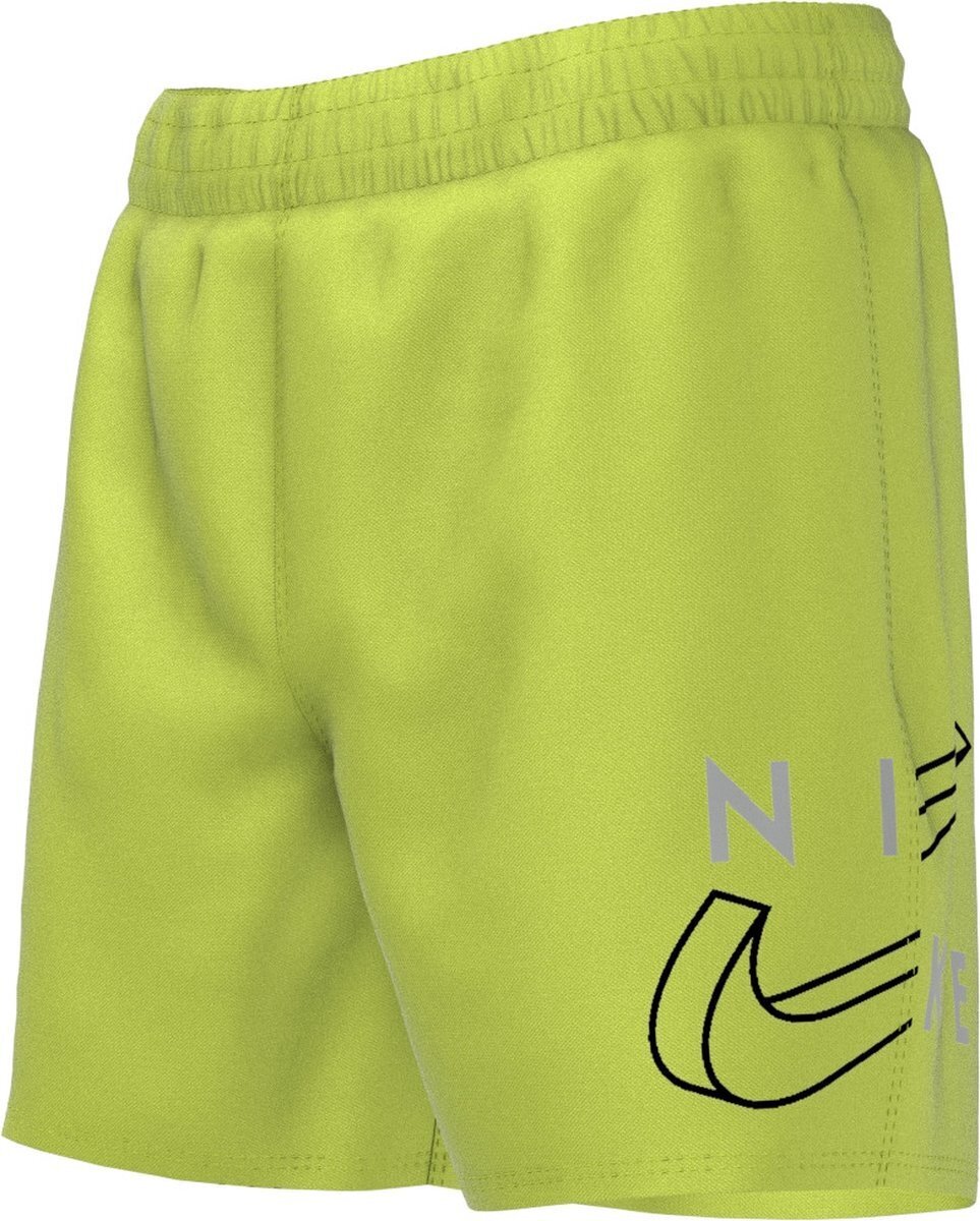 Bol.com Nike swim logo jongens volley 4 inch zwemshort - s aanbieding