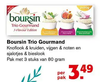 Hoogvliet Boursin Trio Gourmand aanbieding