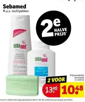 Kruidvat Sebamed aanbieding