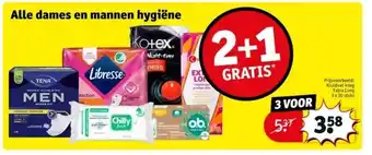 Kruidvat Alle dames en mannen hygiëne aanbieding