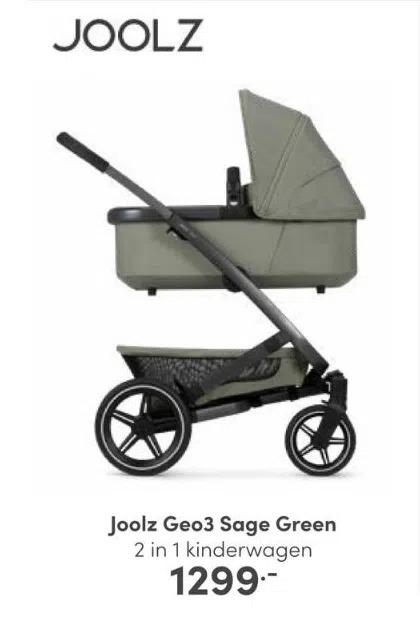 Baby & Tiener Joolz geo3 sage green aanbieding