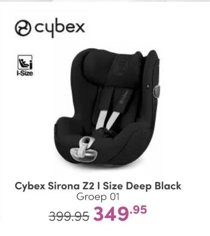 Baby & Tiener Cybex sirona z2 i size deep black aanbieding