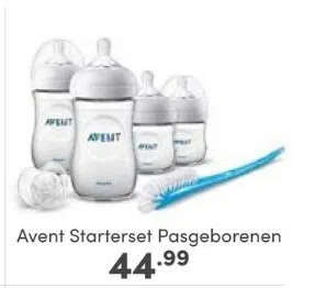 Baby & Tiener Avent starterset pasgeborenen aanbieding