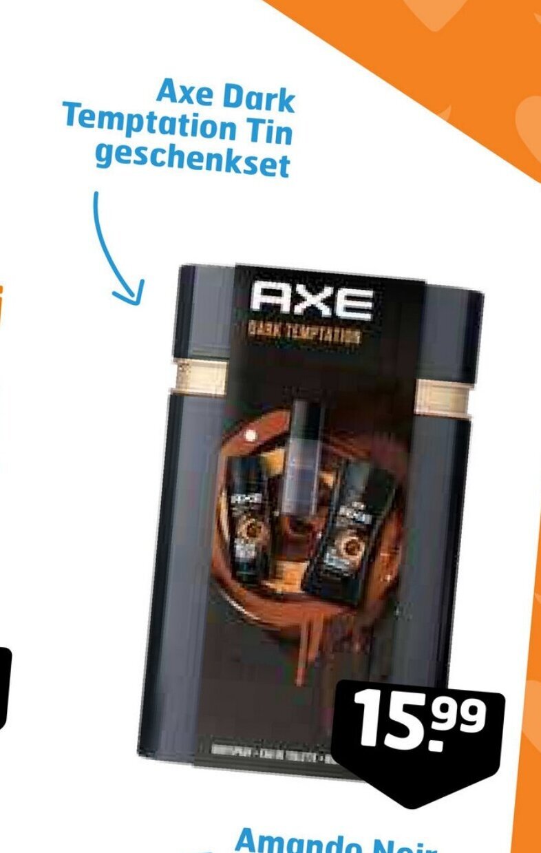 Trekpleister Axe Dark Temptation Tin geschenkset aanbieding