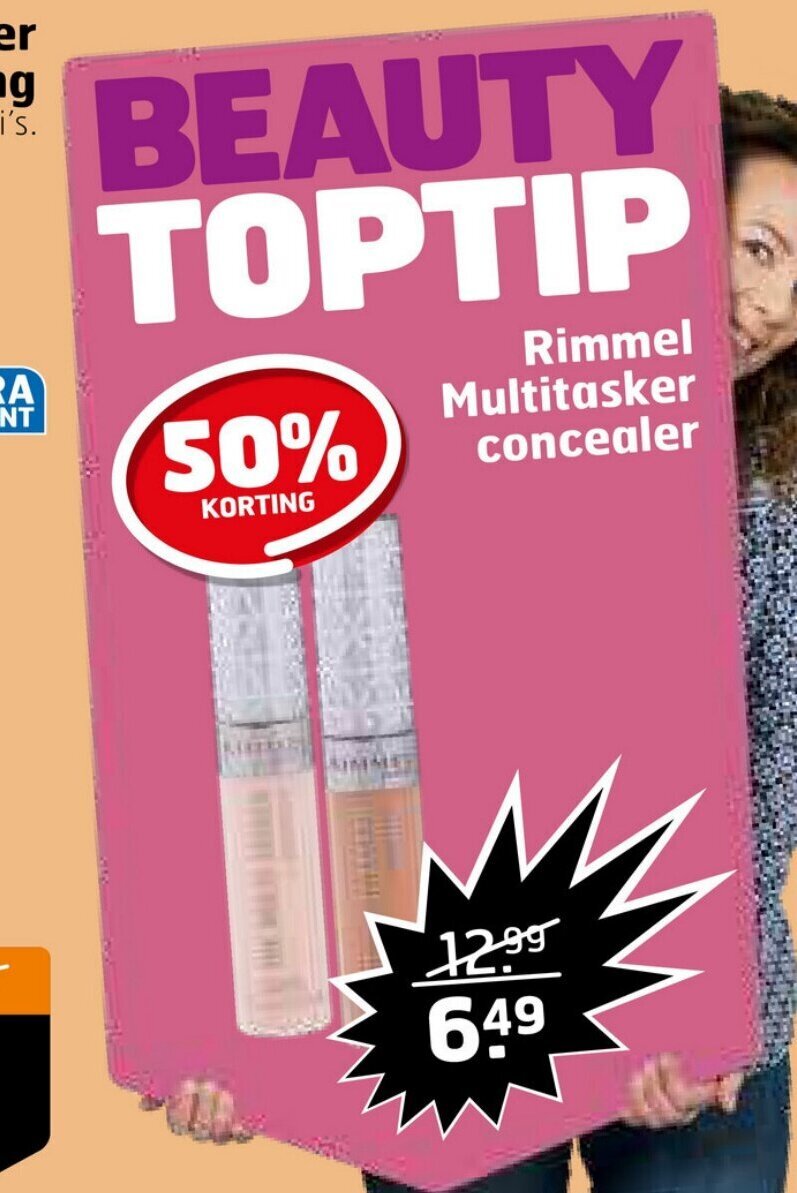 Trekpleister Rimmel Multitasker concealer aanbieding