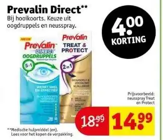 Kruidvat Prevalin direct aanbieding
