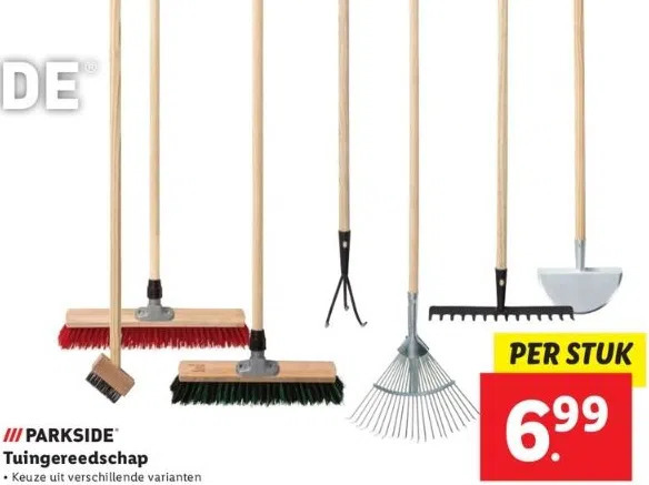 Lidl Iii parkside tuingereedschap aanbieding