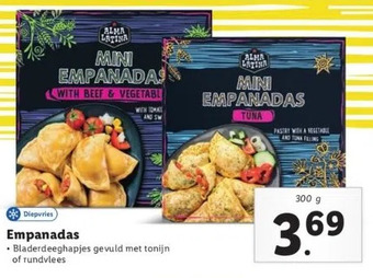Lidl Empanadas aanbieding