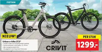 Lidl Urban e-bike 27,5 aanbieding
