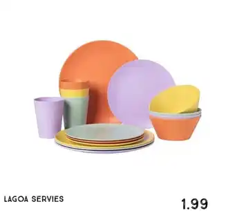 Xenos Lagoa servies aanbieding