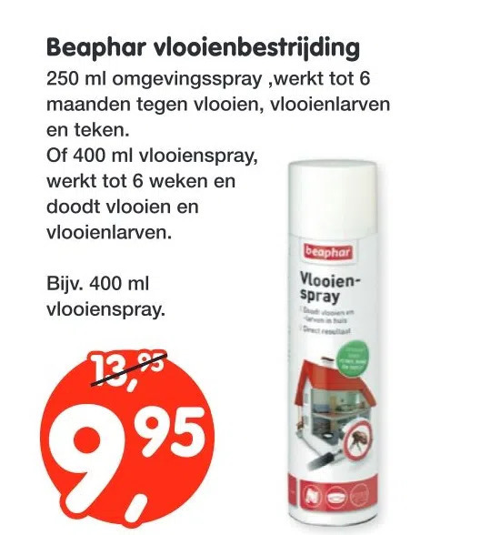 Jumper Beaphar vlooienbestrijding aanbieding