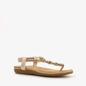 Scapino Blue box meisjes sandalen goud met bandjes aanbieding