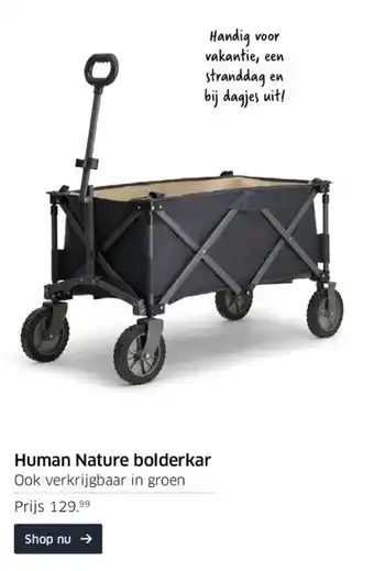 ANWB Human nature bolderkar aanbieding