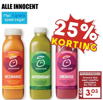 MCD Supermarkt Alle innocent aanbieding