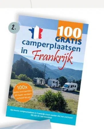 ANWB 100 gratis camperplaatsen in frankrijk aanbieding