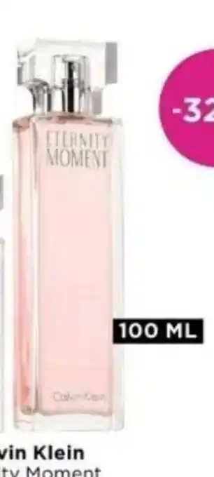 ICI Paris XL Calvin Klein Eternity Moment 100 ml aanbieding