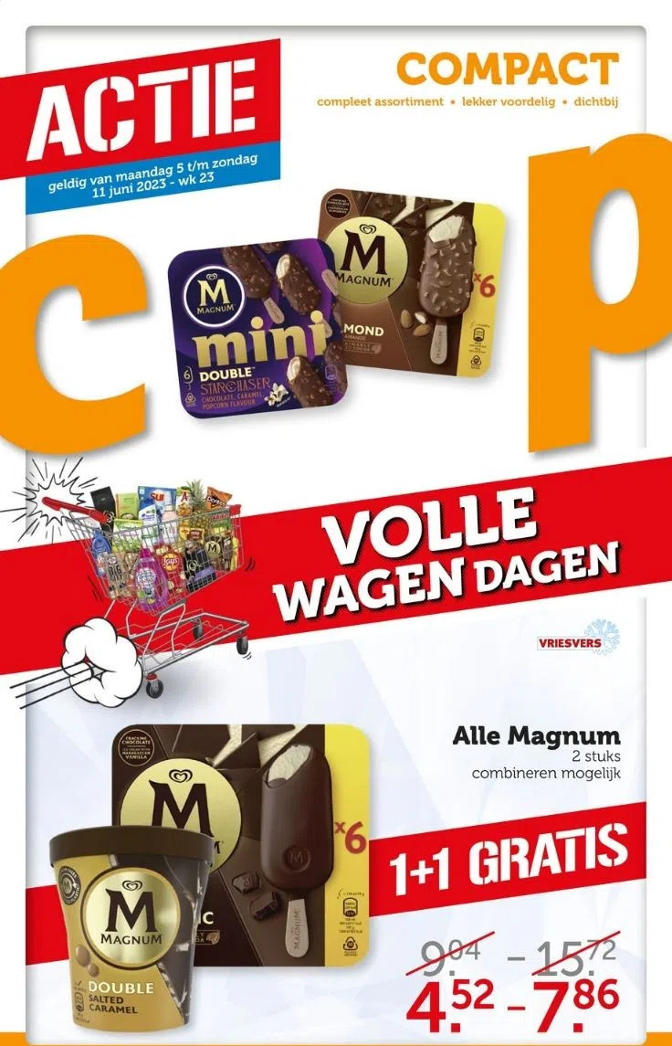 Coop Alle magnum aanbieding