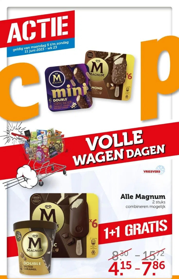 Coop Alle magnum aanbieding