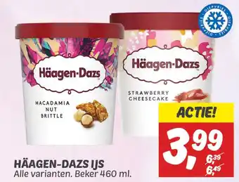 Dekamarkt Häagen-dazs ijs aanbieding