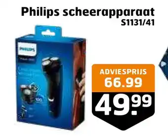 Trekpleister Philips scheerapparaat s1131/41 aanbieding