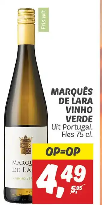 Dekamarkt Marquês de lara vinho verde aanbieding