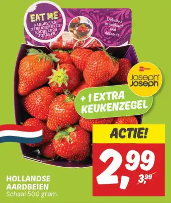 Dekamarkt Hollandse aardbeien aanbieding
