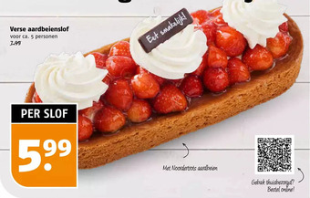 Poiesz Verse aardbeienslof aanbieding