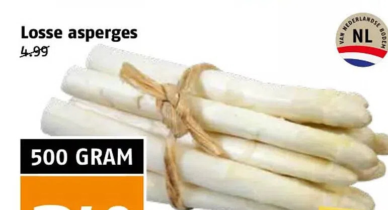 Poiesz Losse asperges aanbieding