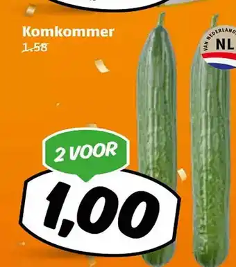 Poiesz Komkommer aanbieding