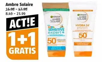 Poiesz Ambre solaire aanbieding