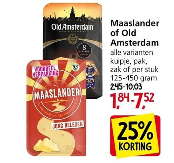 Jan Linders Maaslander of old amsterdam aanbieding