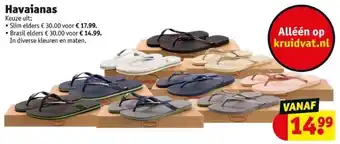 Kruidvat Havaianas aanbieding