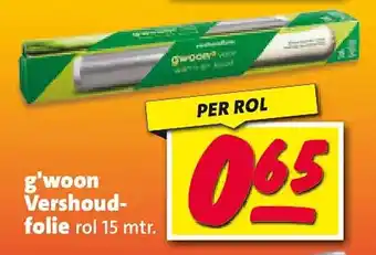 Nettorama G'woon vershoudfolie aanbieding