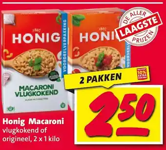 Nettorama Honig macaroni aanbieding