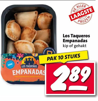 Nettorama Los taqueros empanadas aanbieding
