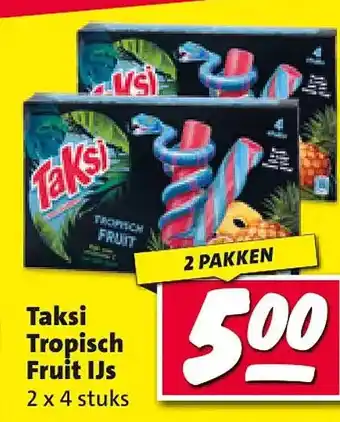 Nettorama Taksi tropisch fruit ijs aanbieding