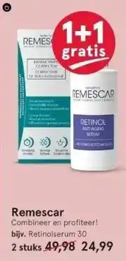 Etos Remescar combineer en profiteer! bijv. retinolserum 30 aanbieding