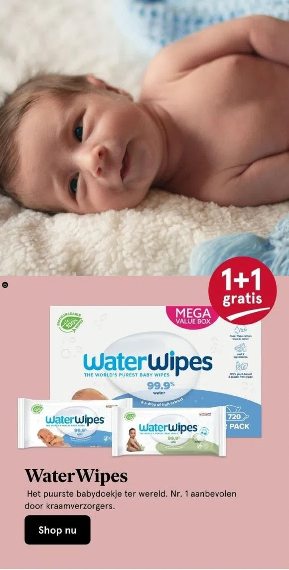 Etos Waterwipes aanbieding
