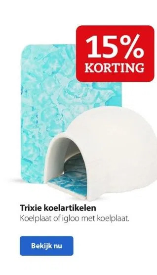 Boerenbond Trixie koelartikelen aanbieding