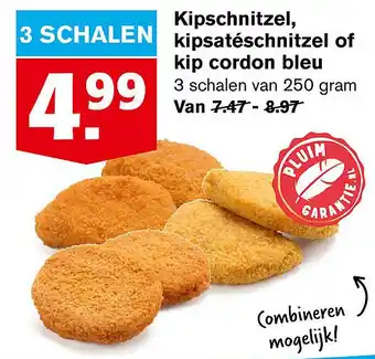 Hoogvliet Kipschnitzel 250 gram aanbieding