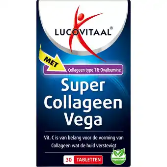 Albert Heijn Lucovitaal collageen vega super tabletten aanbieding