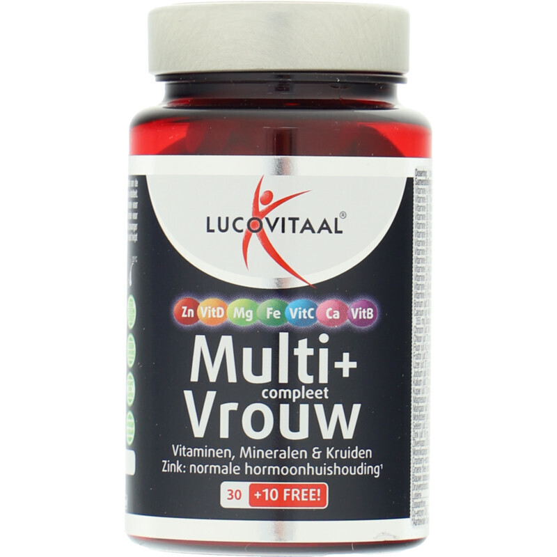 Albert Heijn Lucovitaal multi+ compleet vrouw aanbieding