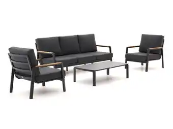Kees Smit Bellagio ciane stoel-bank loungeset 4-delig (5-zits) - laagste prijsgarantie! aanbieding