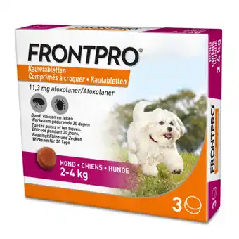 Zooplus Frontpro kauwtabletten voor honden - 3 kauwtabletten voor honden (small) aanbieding