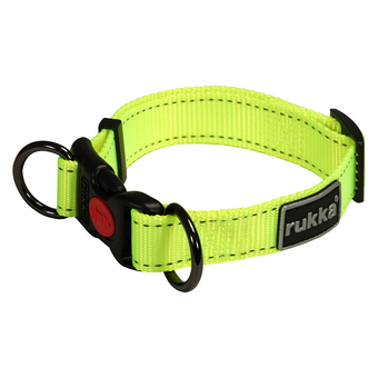 Zooplus Rukka® bliss neon halsband, geel xs hond aanbieding